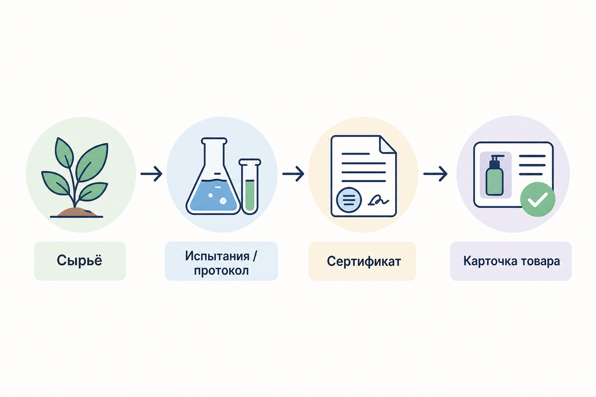 Путь эко-заявления от сырья до карточки товара: испытания, сертификат, публикация