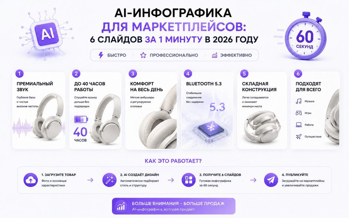 AI-инфографика для маркетплейсов