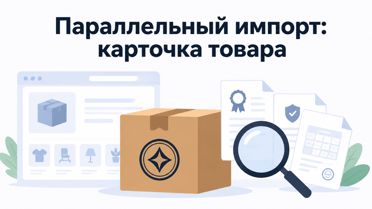 Параллельный импорт: карточка товара без официального дистрибьютора