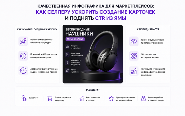 Качественная инфографика для маркетплейсов