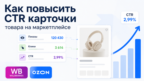 Как повысить CTR карточки на WB и Ozon: визуал и аналитика